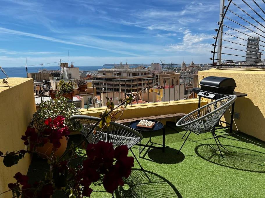 Private Sun Terrace Amazing View Apartment Аликанте Екстериор снимка